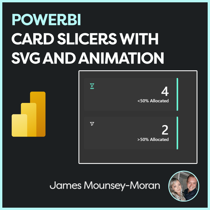 Creating Card Slicers in PowerBI